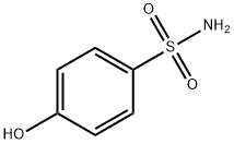 4-ヒドロキシベンゼンスルホンアミド 化学構造式