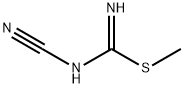 1-cyano-2-methylisothiourea  Struktur