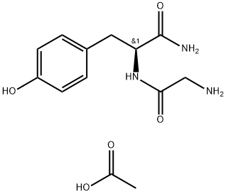 H-GLY-TYR-NH2 结构式