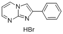 2-Phenylimidazo(1,2-a)pyrimidinehydrobromide Struktur