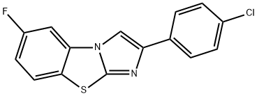 157645-61-9 2-(4-CHLOROPHENYL)-6-FLUOROIMIDAZO[2,1-B]BENZOTHIAZOLE
