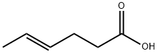 (4E)-4-己烯酸, 1577-20-4, 结构式