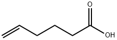 5-ヘキセン酸 化学構造式