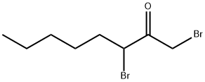 1,3-Dibromo-2-octanone,1577-95-3,结构式