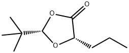 2-t-Butyl-5-propyl-[1,3]dioxolan-4-one Structure