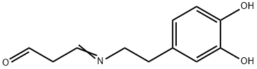 Propanal, 3-[[2-(3,4-dihydroxyphenyl)ethyl]imino]- (9CI),157739-19-0,结构式