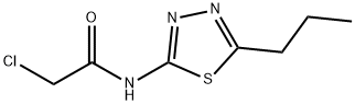 15777-38-5 2-クロロ-N-(5-プロピル-1,3,4-チアジアゾール-2-イル)アセトアミド