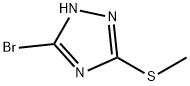 5-溴-3-(甲巯基)-1,2,4-1H-三氮唑,15777-62-5,结构式