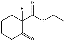 乙基1-氟-2-环己酮羧酸酯,1578-70-7,结构式