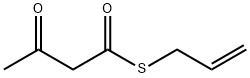 Acetoacetic acid, 1-thio-, S-allyl ester Struktur