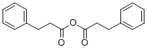 ビス(3-フェニルプロパン酸)無水物 化学構造式