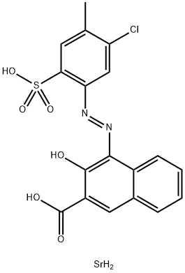 4-[(5-클로로-4-메틸-2-(설포페닐)아조-3-하이드록시-2-나프탈렌 카복실산 스트론툽 염(1:1)
