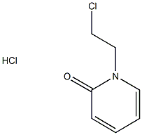 1-(2-氯乙基)吡啶-2(1H)-酮盐酸盐 结构式