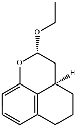 Naphtho[1,8-bc]pyran, 2-ethoxy-2,3,3a,4,5,6-hexahydro-, cis- (9CI) Structure