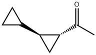 Ethanone, 1-[1,1-bicyclopropyl]-2-yl-, trans- (9CI) 化学構造式