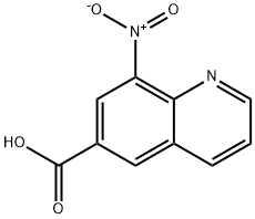 8-Nitroquinoline-6-carboxylic acid Structure