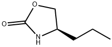 (4R)-4-Propyl-2-oxazolidinone 结构式