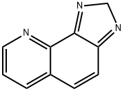 2H-Imidazo[4,5-h]quinoline(8CI,9CI) Struktur