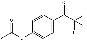 4'-ACETOXY-2,2,2-TRIFLUOROACETOPHENONE Struktur