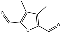 2,5-Furandicarboxaldehyde,  3,4-dimethyl- Structure