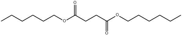琥珀酸二己酯,15805-75-1,结构式