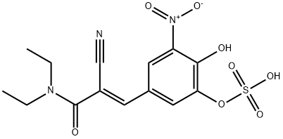 Entacapone-3'-sulfate SodiuM Salt 结构式