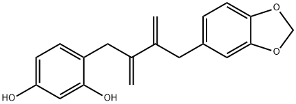 anolignan A 结构式