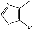 4-甲基-5-溴咪唑, 15813-08-8, 结构式
