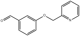 3-(PYRIDIN-2-YLMETHOXY)-BENZALDEHYDE Struktur