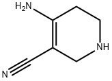 4-氨基-3-氰基-1,2,5,6-四氢吡啶,15827-80-2,结构式