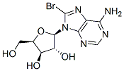 8-bromo-9-beta-D-xylofuranosyladenine|