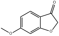 6-甲氧基-3-苯并呋喃酮,15832-09-4,结构式