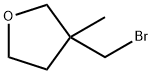 3-(Bromomethyl)-3-methyloxolane 结构式