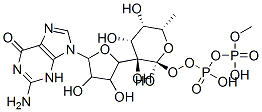 15839-74-4 [(2S,3S,4R,5R)-5-(2-amino-6-oxo-3H-purin-9-yl)-3,4-dihydroxy-oxolan-2-yl]methoxy-[hydroxy-[(2R,3R,4R,5S,6S)-3,4,5-trihydroxy-6-methyl-oxan-2-yl]oxy-phosphoryl]oxy-phosphinic acid