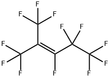 全氟-2-甲基-2-戊烯,1584-03-8,结构式