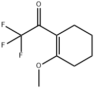 Ethanone, 2,2,2-trifluoro-1-(2-methoxy-1-cyclohexen-1-yl)- (9CI) 化学構造式