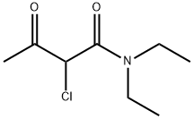 2-CHLORO-N,N-DIETHYLACETOACETAMIDE Struktur