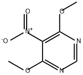 4,6-dimethoxy-5-nitropyrimidine Struktur