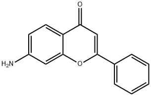 7-Aminoflavone 化学構造式