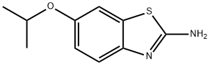2-Benzothiazolamine,6-(1-methylethoxy)-(9CI) Structure