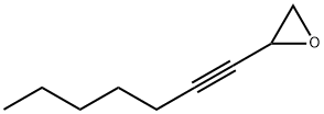 Oxirane, 1-heptynyl- (9CI) 化学構造式