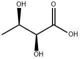 [2S,3R,(-)]-2,3-Dihydroxybutyric acid Struktur