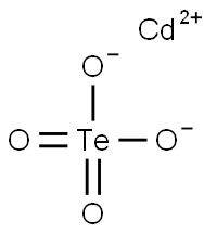 cadmium tellurium tetraoxide ,15852-14-9,结构式