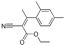 2-Butenoic acid, 2-cyano-3-(2,4-diMethylphenyl)-, ethyl ester 结构式