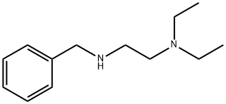 苄基[2-(二乙氨基)乙基]胺 结构式