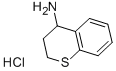 (3,4-dihydro-2H-1-benzothiopyran-4-yl)ammonium chloride Structure