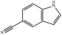 5-氰基吲哚,15861-24-2,结构式