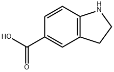 2,3-DIHYDRO-1H-INDOLE-5-CARBOXYLIC ACID|5-羧基-异二氢吲哚