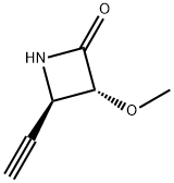 2-Azetidinone, 4-ethynyl-3-methoxy-, trans- (9CI)|