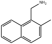 (2-METHYLNAPHTHALEN-1-YL)METHANAMINE 化学構造式